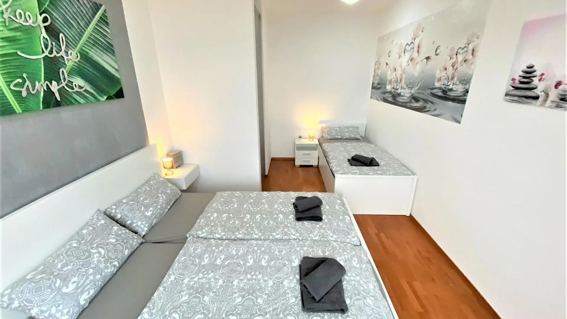 Luxus Wohnung Auf 2 Etagen 3Br! +Netflix +High-End Ausstattung Liznjan